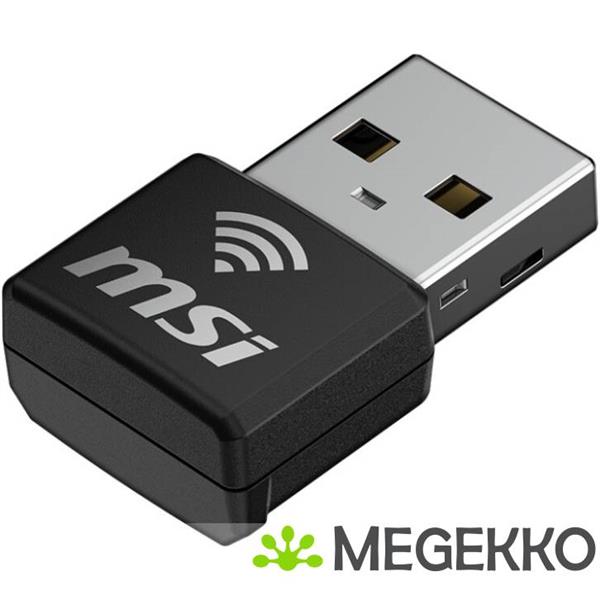 Grote foto msi ax1800 nano wifi usb adapter interfacekaart adapter usb 2.0 computers en software netwerkkaarten routers en switches