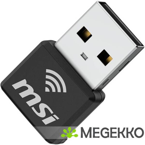 Grote foto msi ax1800 nano wifi usb adapter interfacekaart adapter usb 2.0 computers en software netwerkkaarten routers en switches
