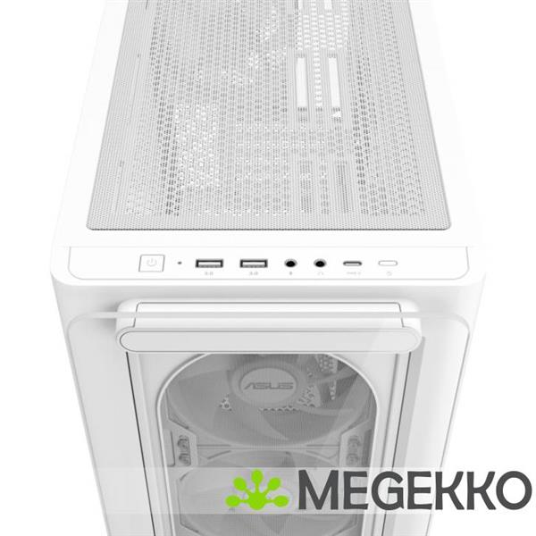 Grote foto asus a23 plus tg argb white wit computers en software behuizingen en kasten