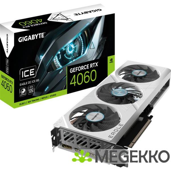 Grote foto vga gigabyte geforce rtx 4060 eagle oc ice 8g computers en software videokaarten