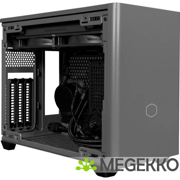 Grote foto cooler master masterbox nr200p max black incl. 850w psu ingebouwde 280mm aio computers en software behuizingen en kasten