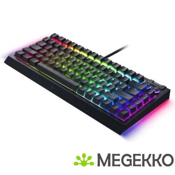 Grote foto razer blackwidow v4 75 zwart gaming toetsenbord computers en software toetsenborden