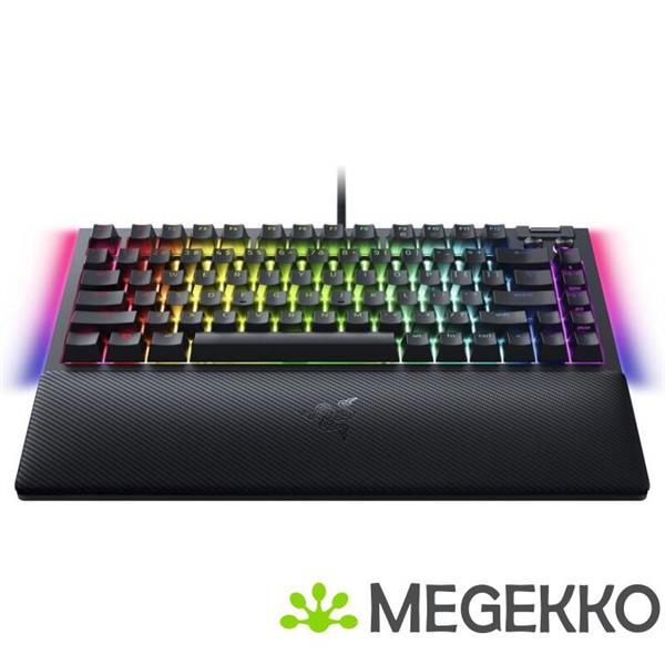 Grote foto razer blackwidow v4 75 zwart gaming toetsenbord computers en software toetsenborden