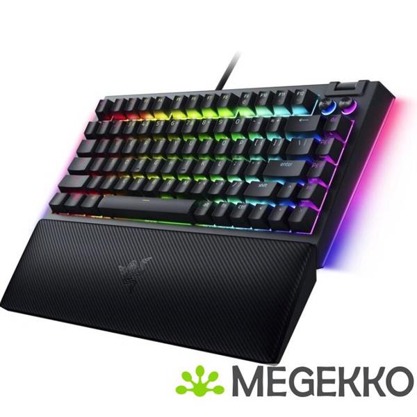Grote foto razer blackwidow v4 75 zwart gaming toetsenbord computers en software toetsenborden