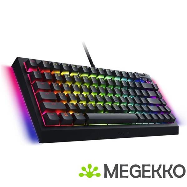 Grote foto razer blackwidow v4 75 zwart gaming toetsenbord computers en software toetsenborden