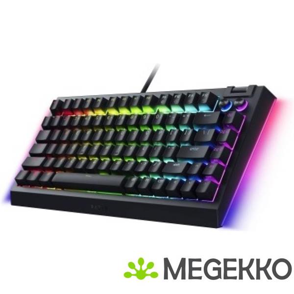 Grote foto razer blackwidow v4 75 zwart gaming toetsenbord computers en software toetsenborden