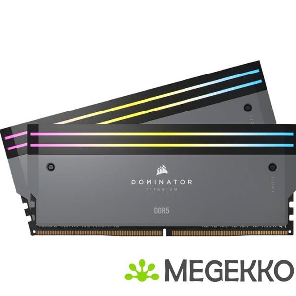 Grote foto corsair ddr5 dominator titanium 2x32gb 6000 computers en software harde schijven