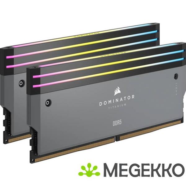 Grote foto corsair ddr5 dominator titanium 2x32gb 6000 computers en software harde schijven