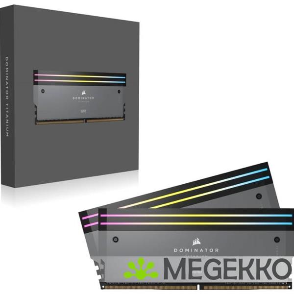 Grote foto corsair ddr5 dominator titanium 2x32gb 6000 computers en software harde schijven