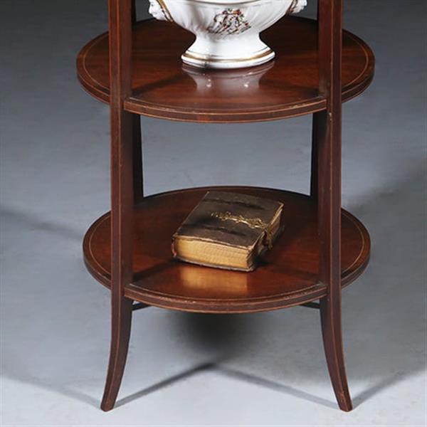 Grote foto bijzettafel wijntafel of etag re met afneembaar dienblad ca 1890 no.283025 antiek en kunst stoelen en banken