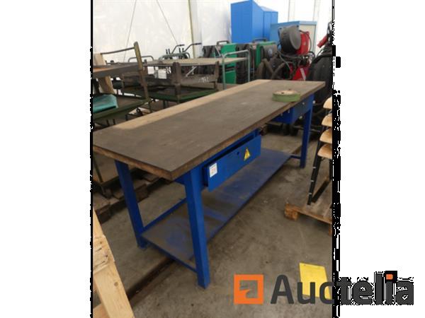 Grote foto werkbank 2 lades ref 9760 024 tuin en terras overige tuin en terras