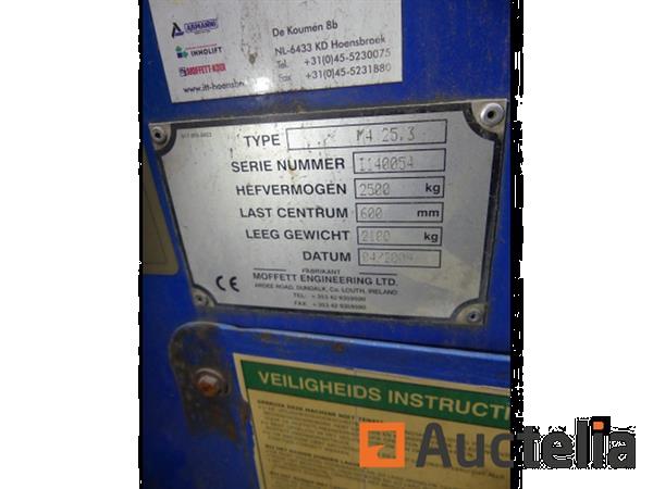 Grote foto ref 6924 moffet m4 25.3 vorkheftruck doe het zelf en verbouw hefwerktuigen