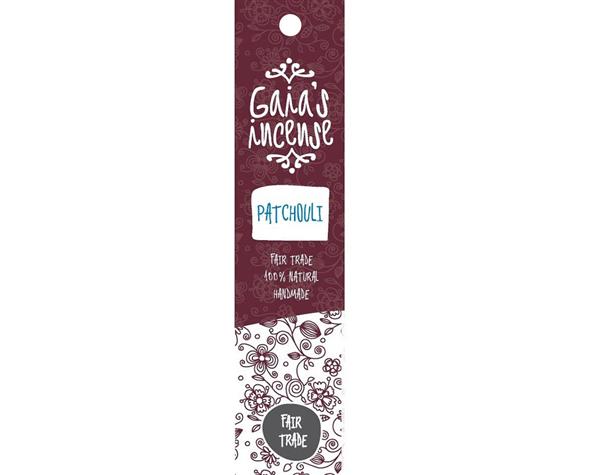 Grote foto gaia incense patchouli 15 sticks huis en inrichting woningdecoratie