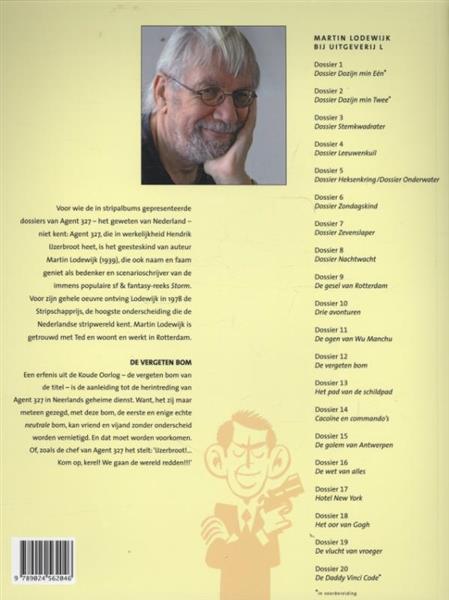 Grote foto agent 327 12. dossier vergeten bom boeken stripboeken