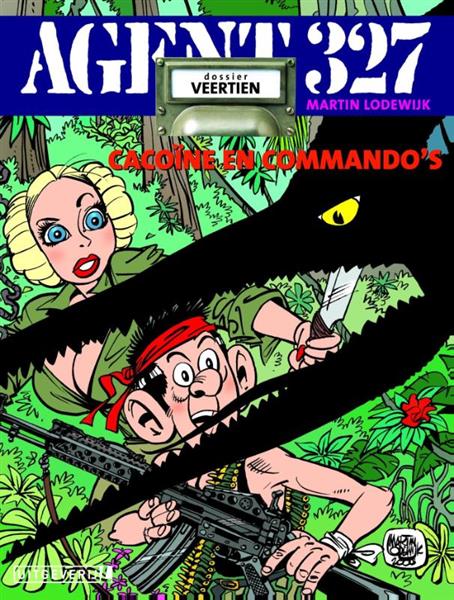 Grote foto cacoine en commando agent 327 14 boeken stripboeken