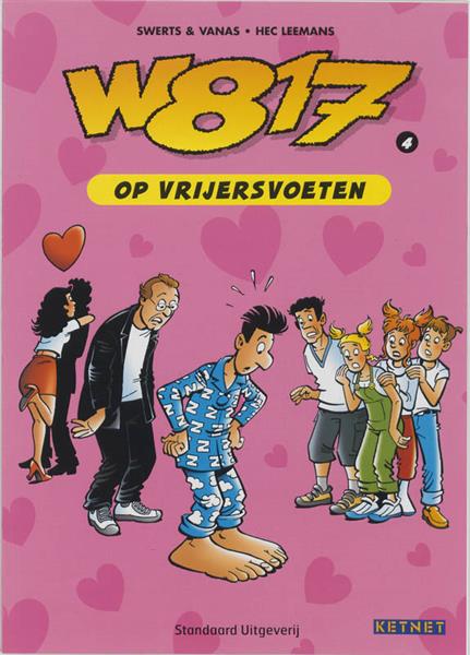 Grote foto op vrijersvoeten w817 4 boeken stripboeken