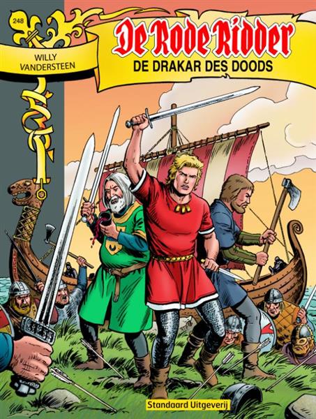 Grote foto de drakar des doods de rode ridder 248 boeken stripboeken