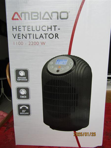 Grote foto ambiano ventilator witgoed en apparatuur ventilatoren en airco