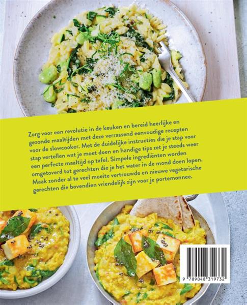 Grote foto het vegetarische slowcooker kookboek boeken kookboeken