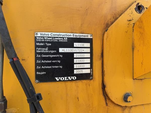 Grote foto volvo l110e shovel wheelloader 2005 9375 hours nice clean agrarisch shovels