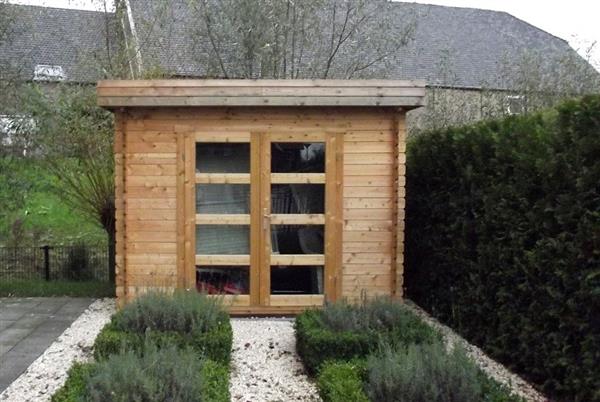 Grote foto nieuw moderne blokhut 325m tuin en terras tuinhuisjes en blokhutten