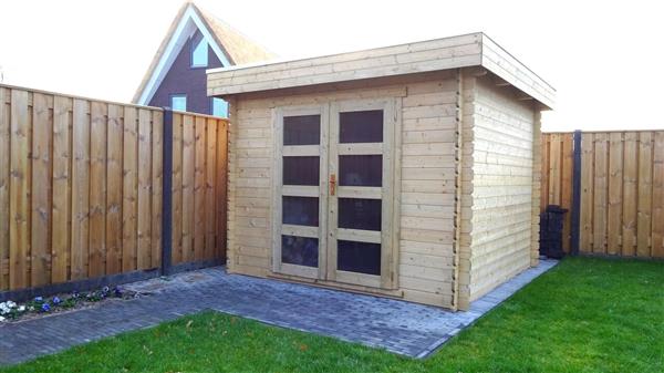 Grote foto nieuw moderne blokhut 325m tuin en terras tuinhuisjes en blokhutten