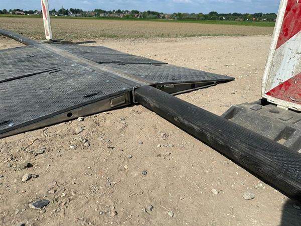 Grote foto slangenbrug agrarisch beregeningapparatuur
