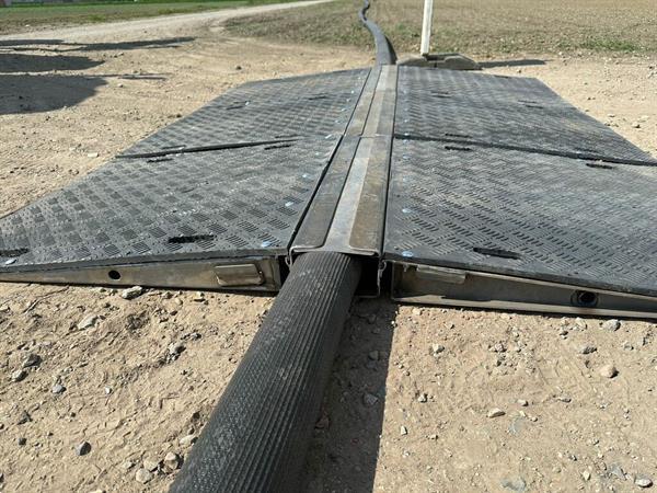 Grote foto slangenbrug agrarisch beregeningapparatuur