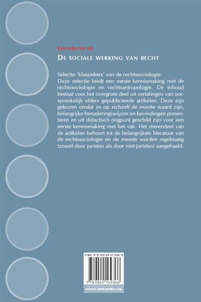 Grote foto de sociale werking van recht boeken wetenschap