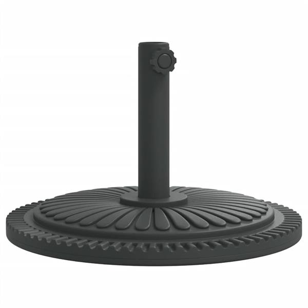 Grote foto vidaxl parasolvoet voor stok van 38 48 mm 12 kg rond tuin en terras overige tuin en terras