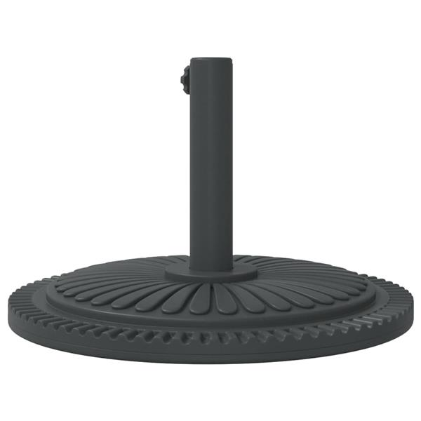 Grote foto vidaxl parasolvoet voor stok van 38 48 mm 12 kg rond tuin en terras overige tuin en terras