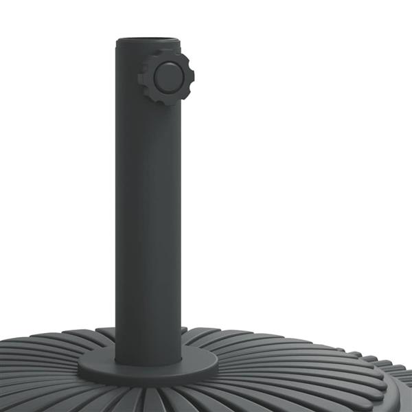 Grote foto vidaxl parasolvoet voor stok van 38 48 mm 12 kg rond tuin en terras overige tuin en terras