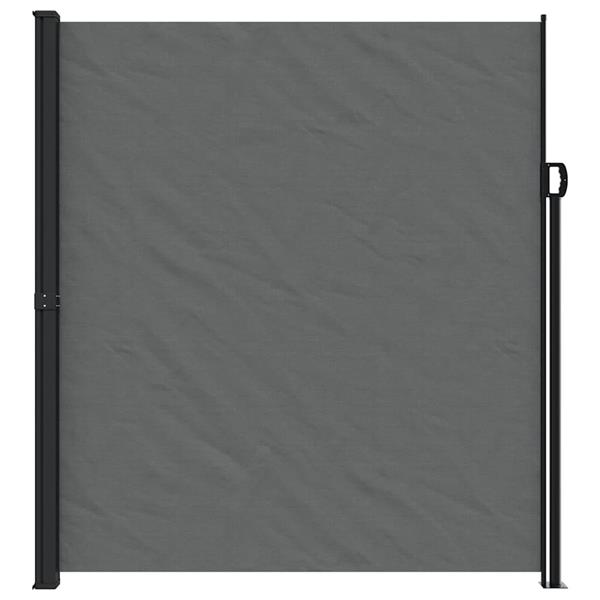 Grote foto vidaxl windscherm uittrekbaar 220x300 cm antracietkleurig tuin en terras overige tuin en terras