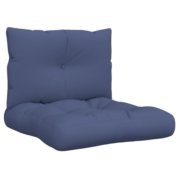 Grote foto vidaxl palletkussenset 60x38x13 cm stof marineblauw huis en inrichting woningdecoratie