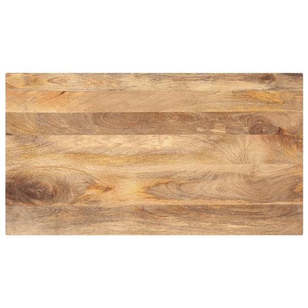 Grote foto vidaxl tafelblad rechthoekig 100x50x3 8 cm massief mangohout antiek en kunst stoelen en banken