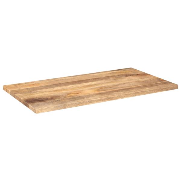 Grote foto vidaxl tafelblad rechthoekig 100x50x3 8 cm massief mangohout antiek en kunst stoelen en banken