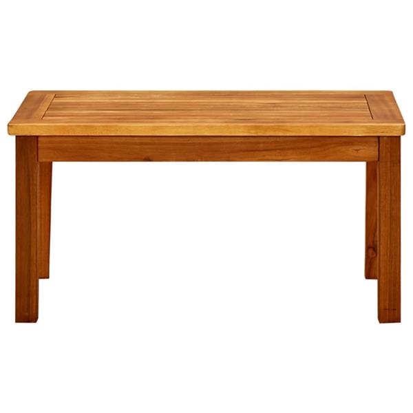 Grote foto vidaxl tuintafel 70x40x36 cm massief acaciahout tuin en terras tuinmeubelen