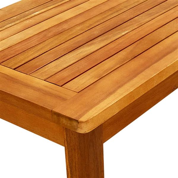 Grote foto vidaxl tuintafel 70x40x36 cm massief acaciahout tuin en terras tuinmeubelen