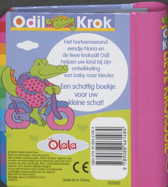 Grote foto odil krok is een hele lieve krokodil boeken jeugd 13 jaar en ouder