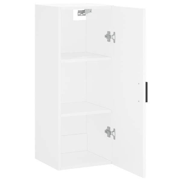 Grote foto vidaxl hangkast 34 5x34x90 cm wit huis en inrichting overige