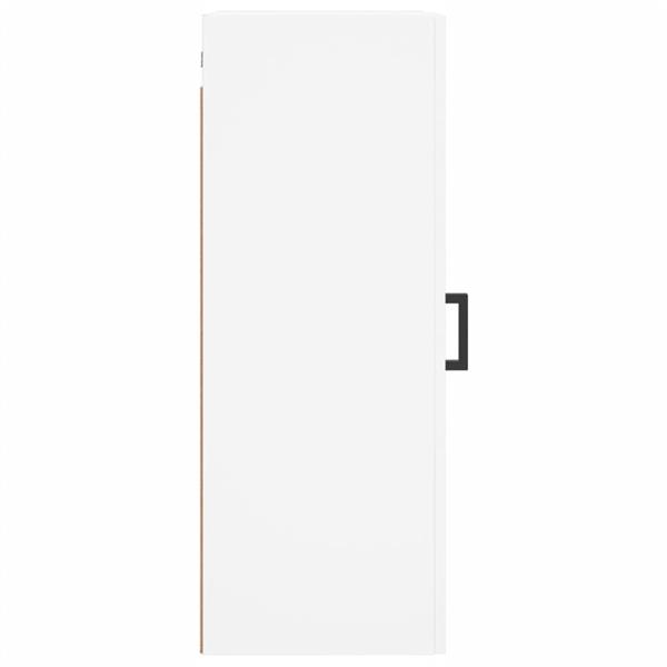 Grote foto vidaxl hangkast 34 5x34x90 cm wit huis en inrichting overige