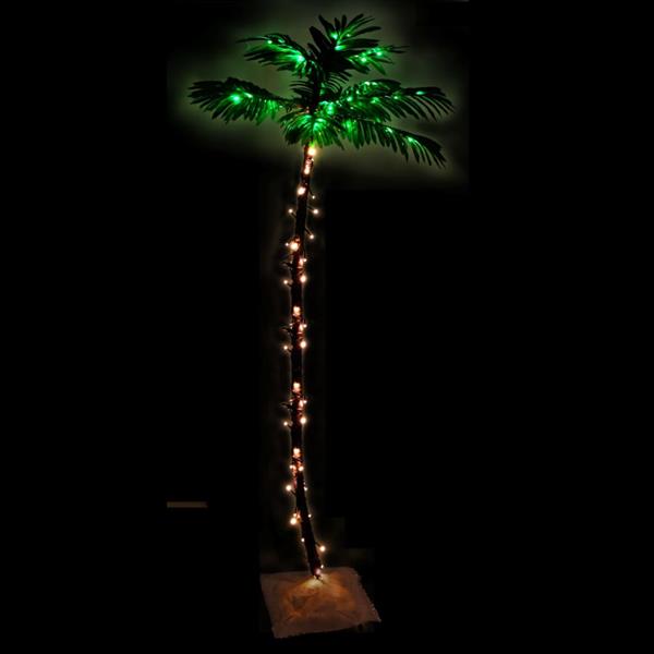 Grote foto vidaxl palmboom led 96 led warmwit 180 cm diversen overige diversen