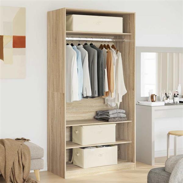 Grote foto vidaxl opbergboxen 2 st 50x30x25 cm stof cr mekleurig doe het zelf en verbouw materialen en producten