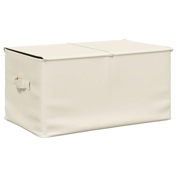 Grote foto vidaxl opbergboxen 2 st 50x30x25 cm stof cr mekleurig doe het zelf en verbouw materialen en producten