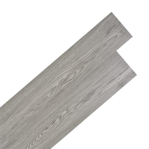 Grote foto vidaxl vloerplanken zelfklevend 5 02 m 2 mm pvc donkergrijs doe het zelf en verbouw tegels
