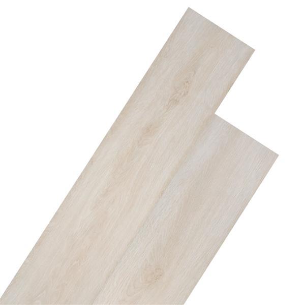 Grote foto vidaxl vloerplanken zelfklevend 5 02 m 2 mm pvc klassiek wit eiken doe het zelf en verbouw tegels