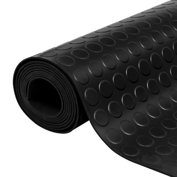 Grote foto vidaxl vloermat anti slip 3 mm 1 5x2 m rubber stip doe het zelf en verbouw tegels