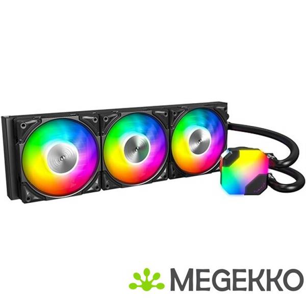 Grote foto montech hyper flow argb 360mm waterkoeling zwart computers en software overige computers en software