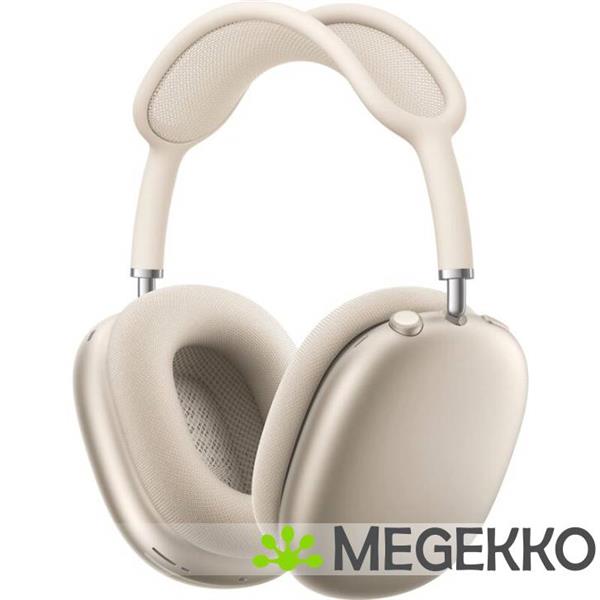 Grote foto apple airpods max starlight 2024 audio tv en foto koptelefoons