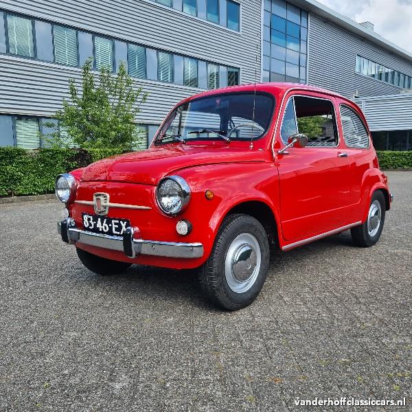 Grote foto fiat 600 d rood 1968 vraagprijs 6.950 auto fiat